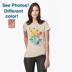 American Apparel Melissa Smith Pokémon Neutral Tee
